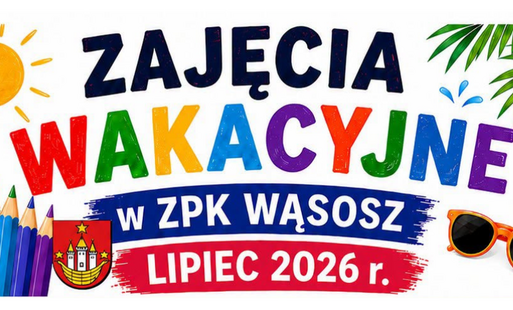 Oferta zajęć letnich Zespołu Placówek Kultury w Wąsoszu – Lipiec 2026