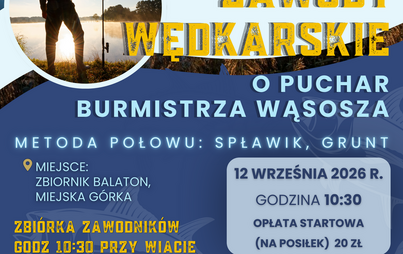 Zdjęcie do Zawody Wędkarskie o Puchar Burmistrza