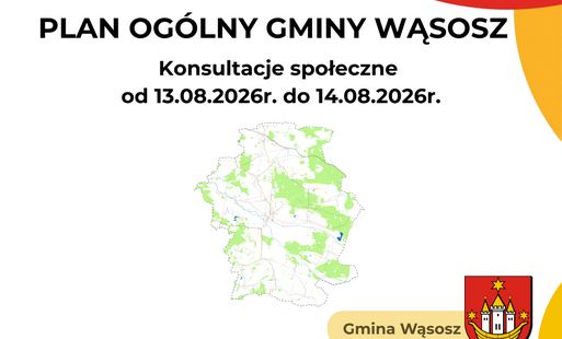 Rozpoczęcie konsultacji społecznych w Gminie Wąsosz   