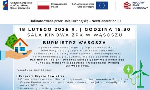 Zdjęcie do Spotkanie informacyjne - wymiana starych źr&oacute;deł ciepła