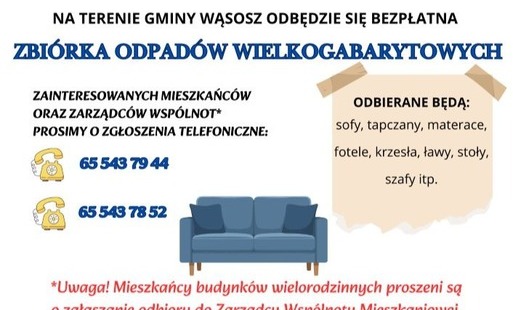 Zdjęcie do Bezpłatna zbi&oacute;rka odpad&oacute;w wielkogabarytowych