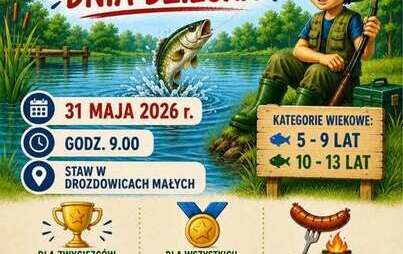 Zawody Wędkarskie z okazji Dnia Dziecka!