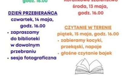 Dzień Przebierańca - Tydzień bibliotek