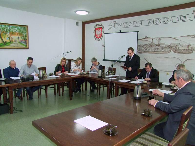 Sesja Rady Miejskiej Wąsosza 