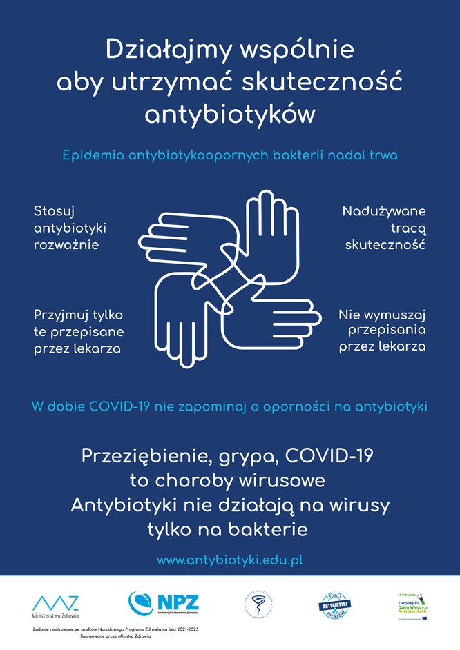 infografika o antybiotykach