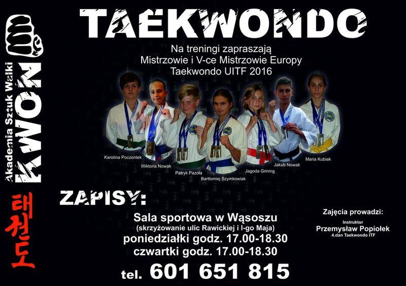 Zapisy do sekcji taekwondo